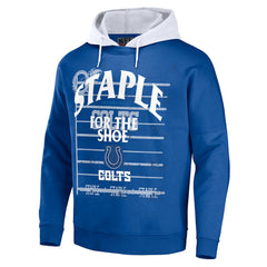 Indianapolis Colts NFL x Staple Throwback Vintage Wash Pullover Hoodie | NFL Sale