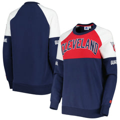 Cleveland Guardians Starter Women's Baseline Raglan Pullover Sweatshirt - MLB Pullover