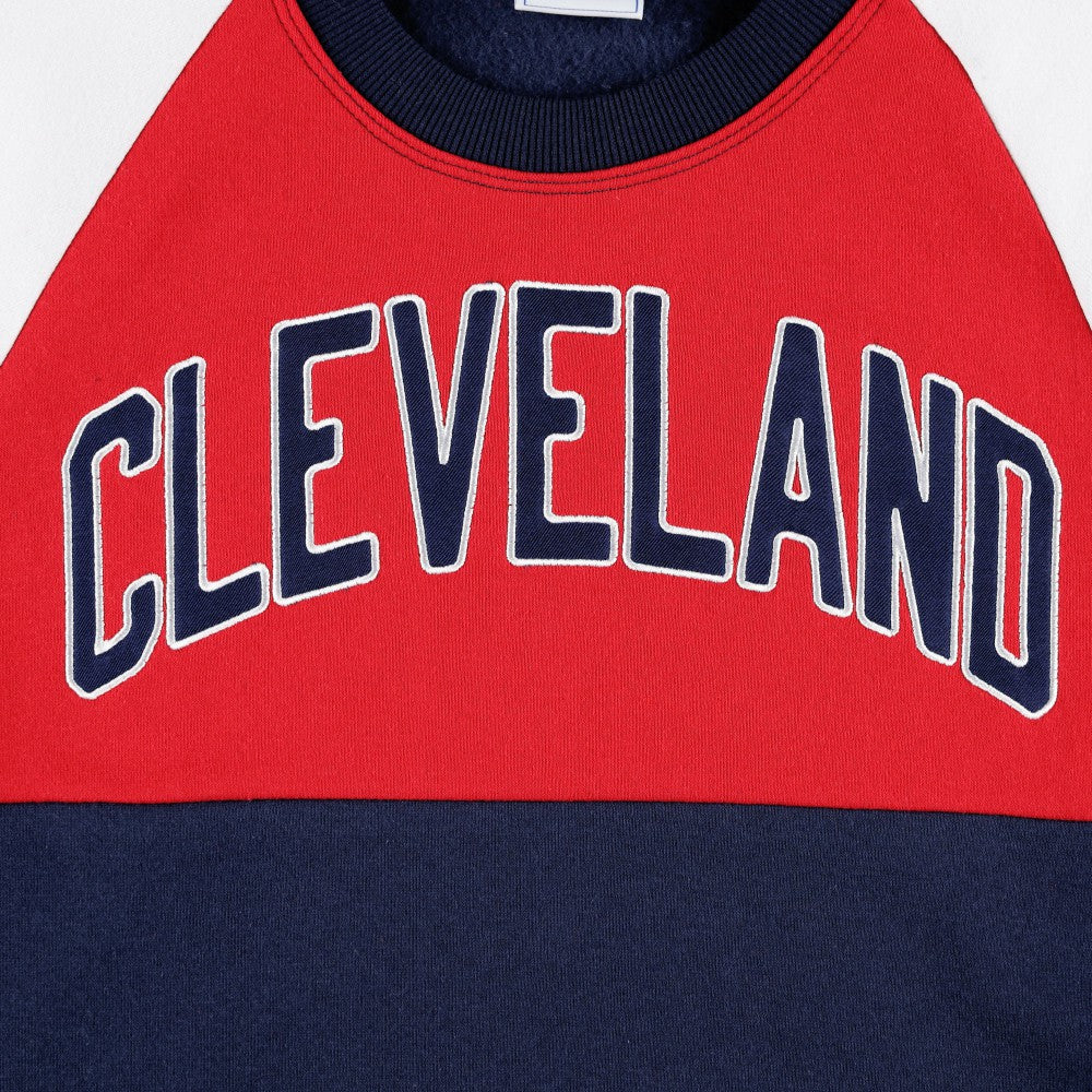 Cleveland Guardians Starter Women's Baseline Raglan Pullover Sweatshirt - MLB Pullover
