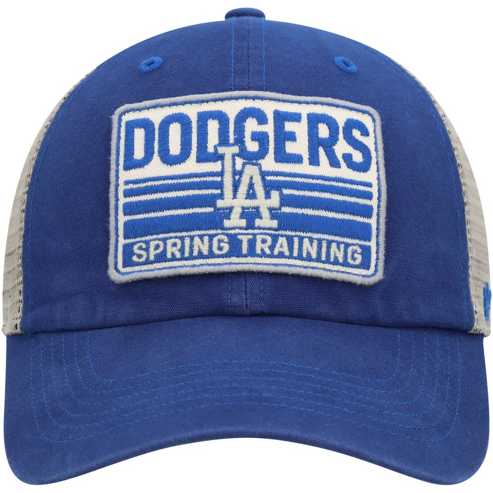 Los Angeles Dodgers '47 Four Stroke Clean Up Trucker Snapback Hat - MLB Hats