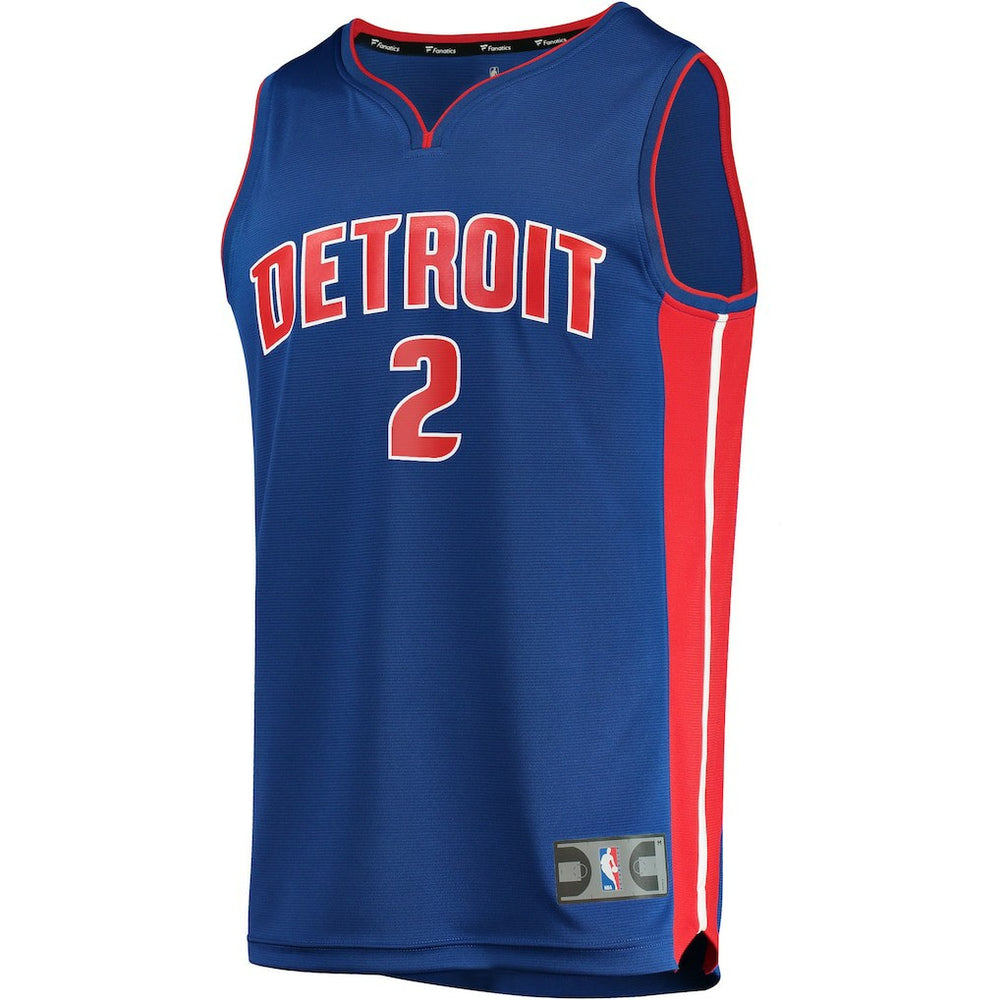 Blue Cade Cunningham Detroit Pistons Fast Break Replica Jersey sale | NBA