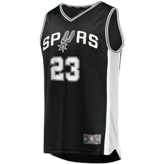 Black Zach Collins San Antonio Spurs Fast Break Replica Jersey | NBA