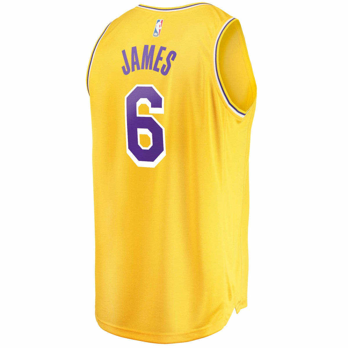 Gold LeBron James Los Angeles Lakers 2021/22 Fast Break Replica Jersey | NBA