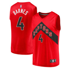 Red Scottie Barnes Toronto Raptors Fast Break Replica Jersey | NBA