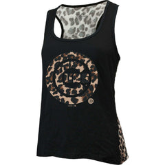 Chicago Cubs Majestic Threads Women's Leopard Tank Top - MLB Tanks