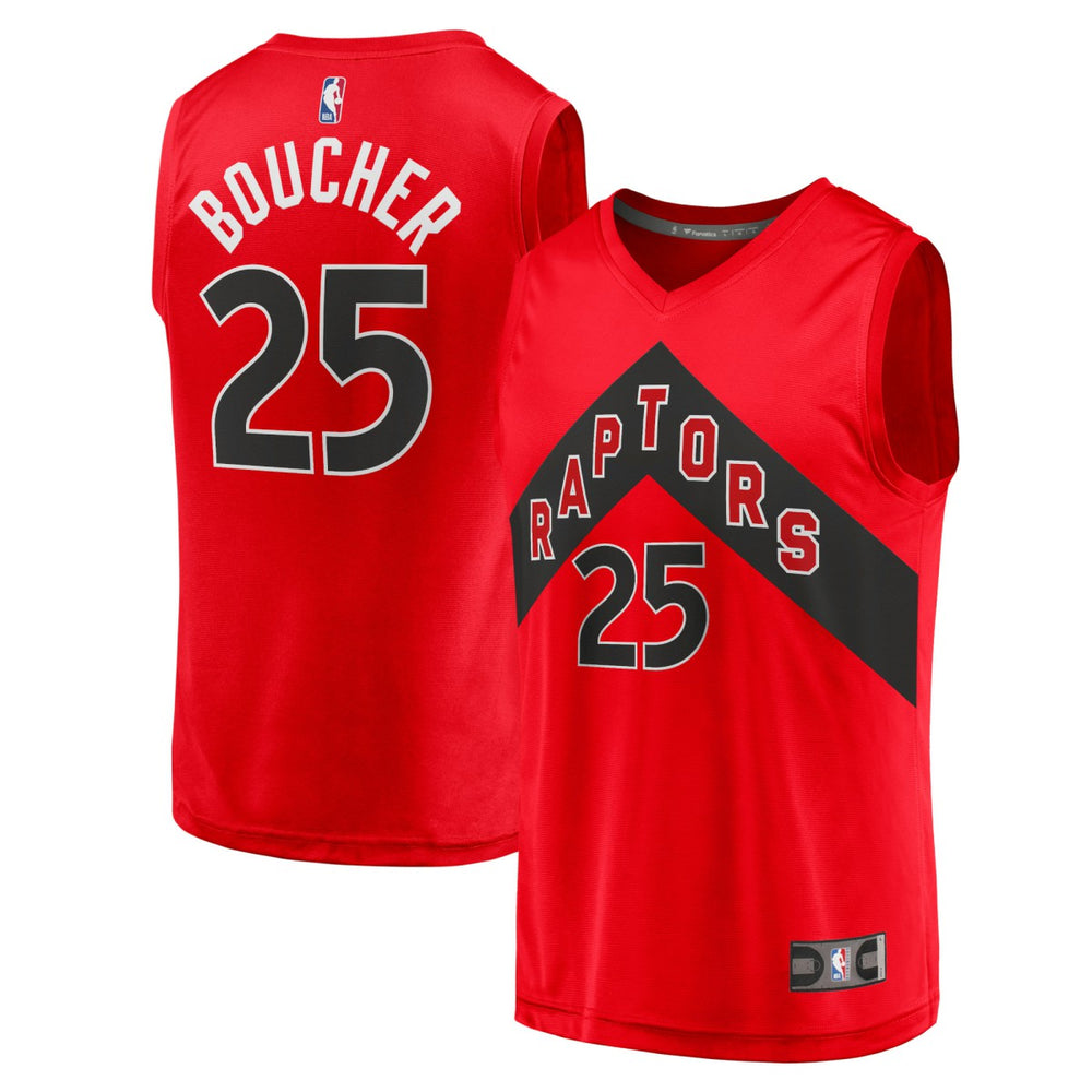 Red Chris Boucher Toronto Raptors Youth Fast Break Replica Jersey | NBA