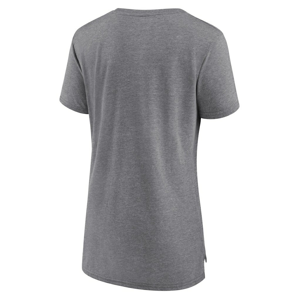 Heather Gray Cleveland Cavaliers Women's Heritage Tri-Blend T-Shirt sale | NBA