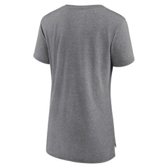Heather Gray Cleveland Cavaliers Women's Heritage Tri-Blend T-Shirt sale | NBA