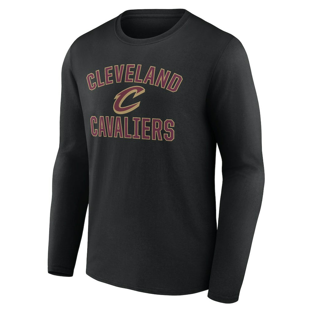 Black Cleveland Cavaliers Victory Arch Team Long Sleeve T-Shirt sale | NBA