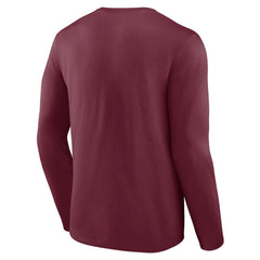Wine Cleveland Cavaliers Victory Arch Team Long Sleeve T-Shirt sale | NBA