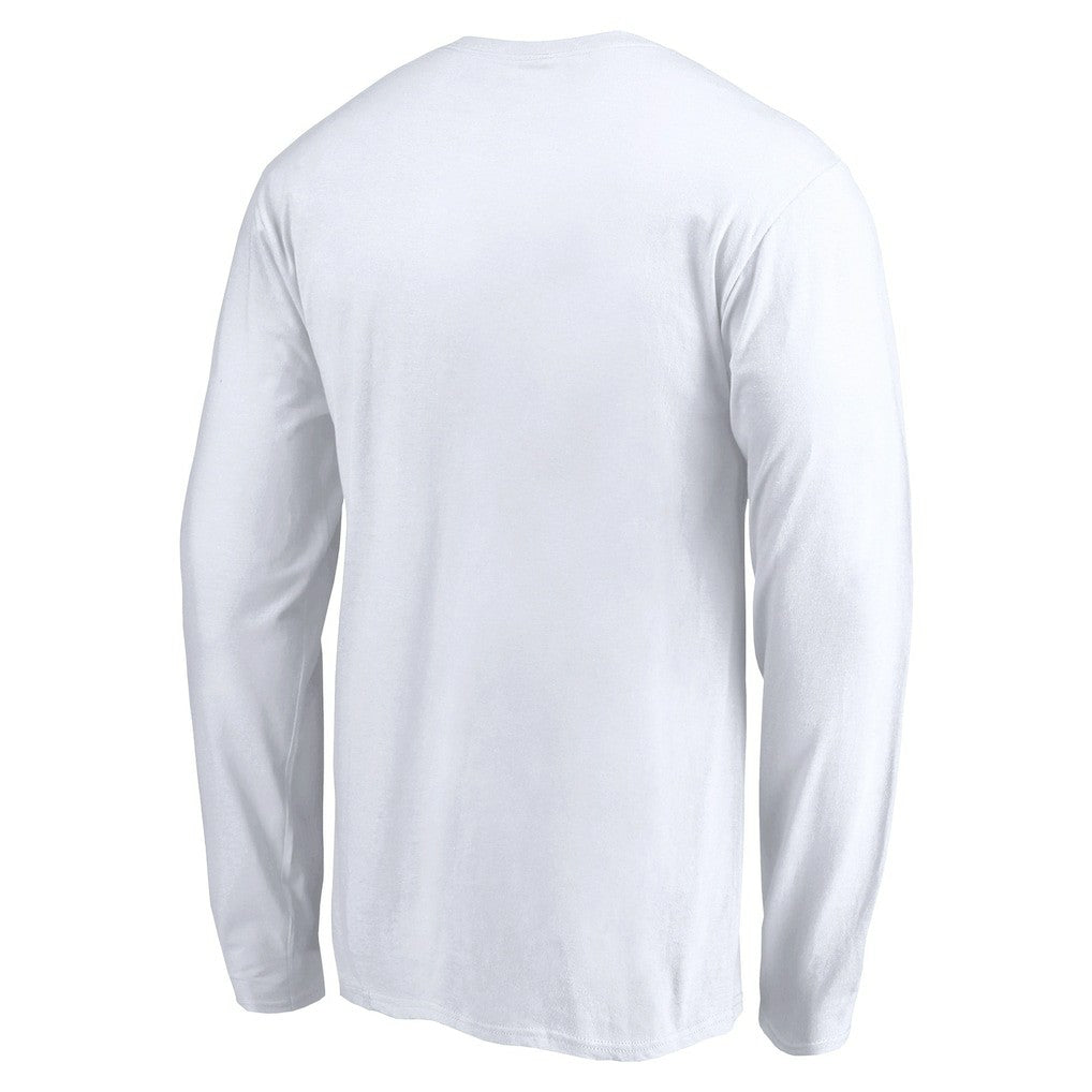White Cleveland Cavaliers Primary Logo Team Long Sleeve T-Shirt sale | NBA