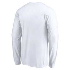 White Cleveland Cavaliers Primary Logo Team Long Sleeve T-Shirt sale | NBA