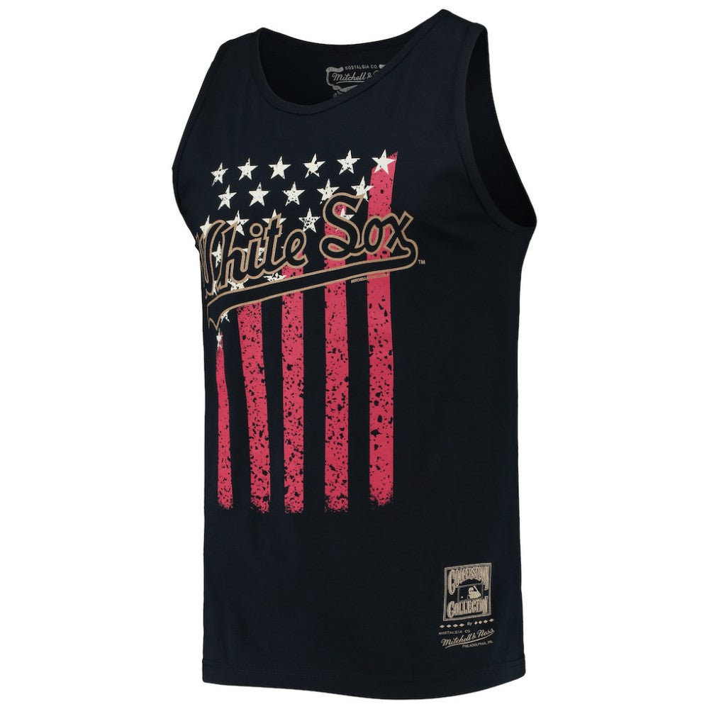 Chicago White Sox Mitchell & Ness Cooperstown Collection Stars and Stripes Tank Top - MLB Tanks