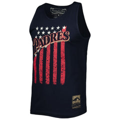 San Diego Padres Mitchell & Ness Cooperstown Collection Stars and Stripes Tank Top - MLB Tanks