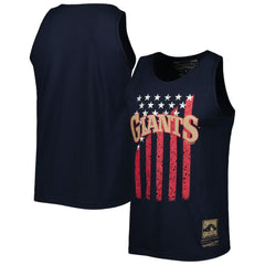 San Francisco Giants Mitchell & Ness Cooperstown Collection Stars and Stripes Tank Top - MLB Tanks