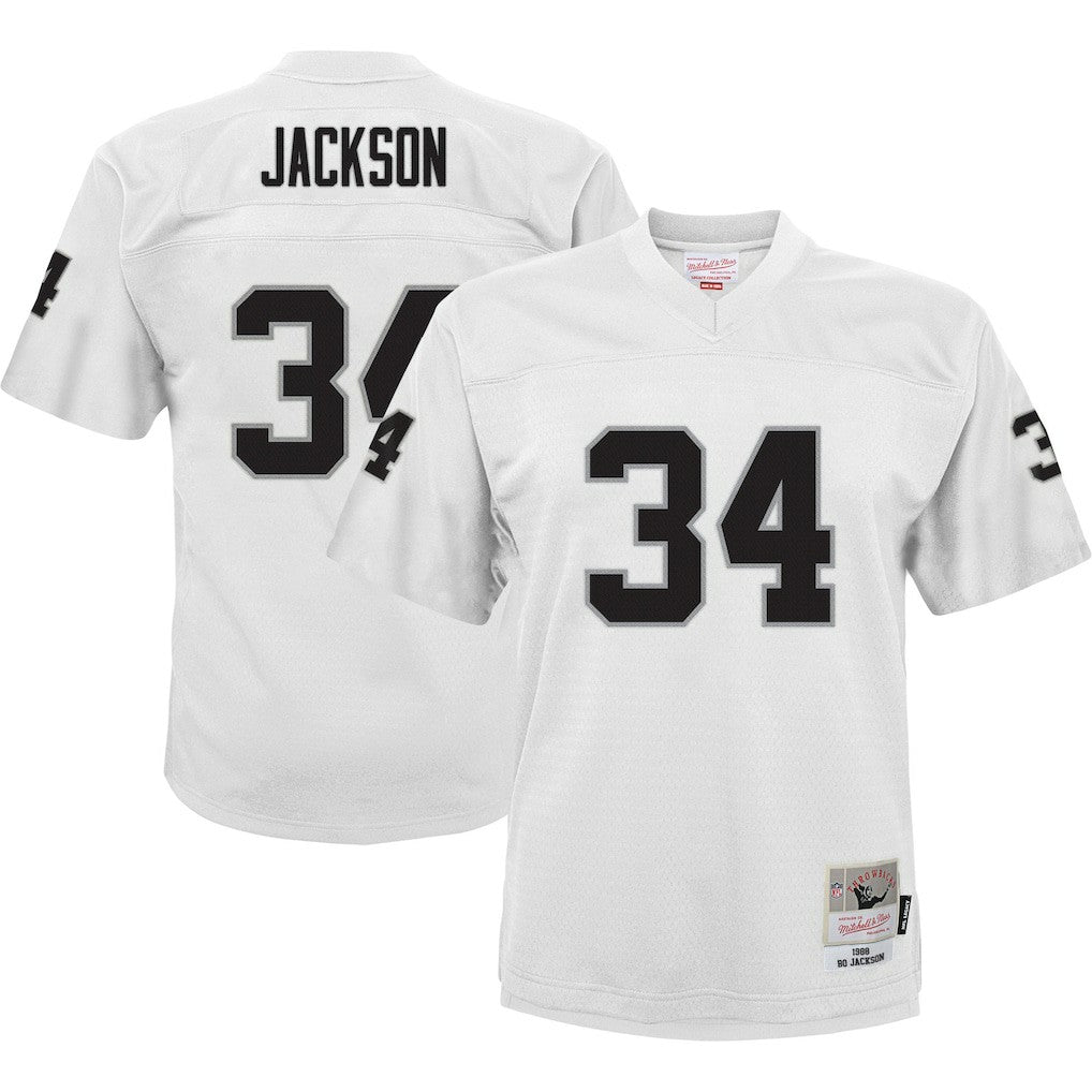 Las Vegas Raiders Bo Jackson  Youth 1988 Retired Player Legacy Jersey | NFL Discount