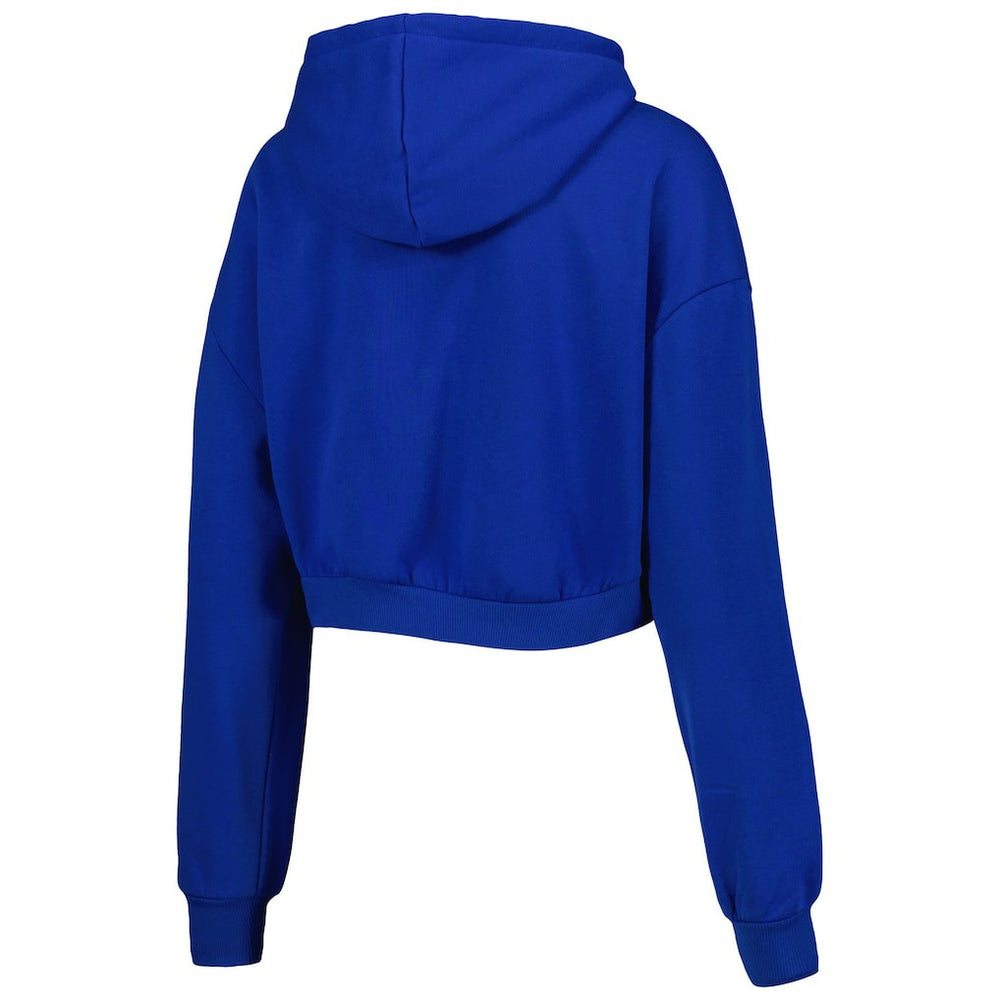 Buffalo Bills The Wild Collective Women's Cropped Pullover Hoodie | NFL Outlet