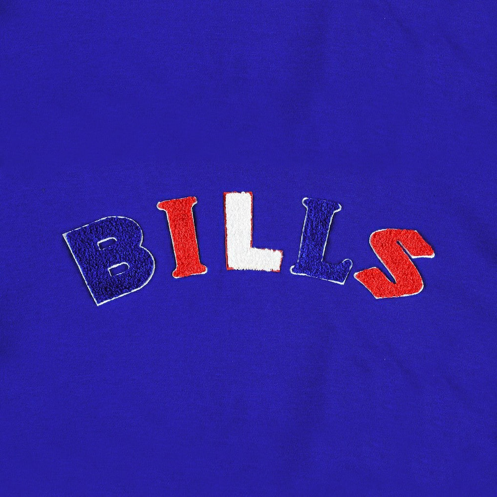 Buffalo Bills The Wild Collective Women's Cropped Pullover Hoodie | NFL Outlet