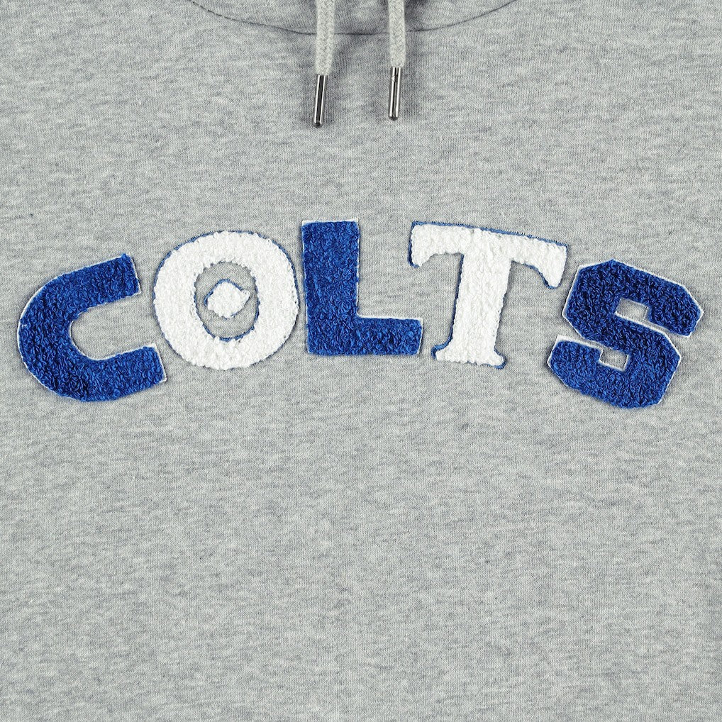 Indianapolis Colts The Wild Collective Women's Cropped Pullover Hoodie | NFL Hot