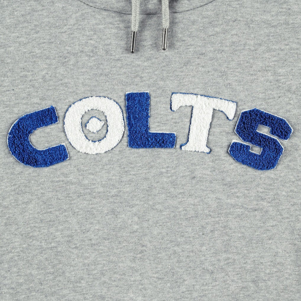 Indianapolis Colts The Wild Collective Women's Cropped Pullover Hoodie | NFL Hot