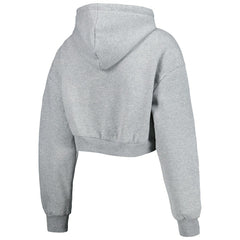 Los Angeles Chargers The Wild Collective Women's Cropped Pullover Hoodie | NFL Outlet