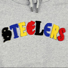 Pittsburgh Steelers The Wild Collective Women's Cropped Pullover Hoodie | NFL Outlet