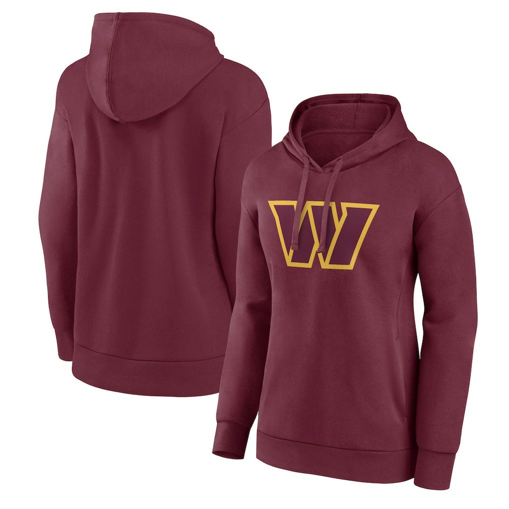 Washington Commanders Women's Team Primary Logo Pullover Hoodie | NFL Online