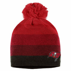 Tampa Bay Buccaneers WEAR by Erin Andrews Women's Ombre Pom Knit Hat and Scarf Set | NFL Hot
