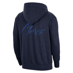 Heather Navy Dallas Mavericks Courtside Versus Flight Pullover Hoodie sale | NBA