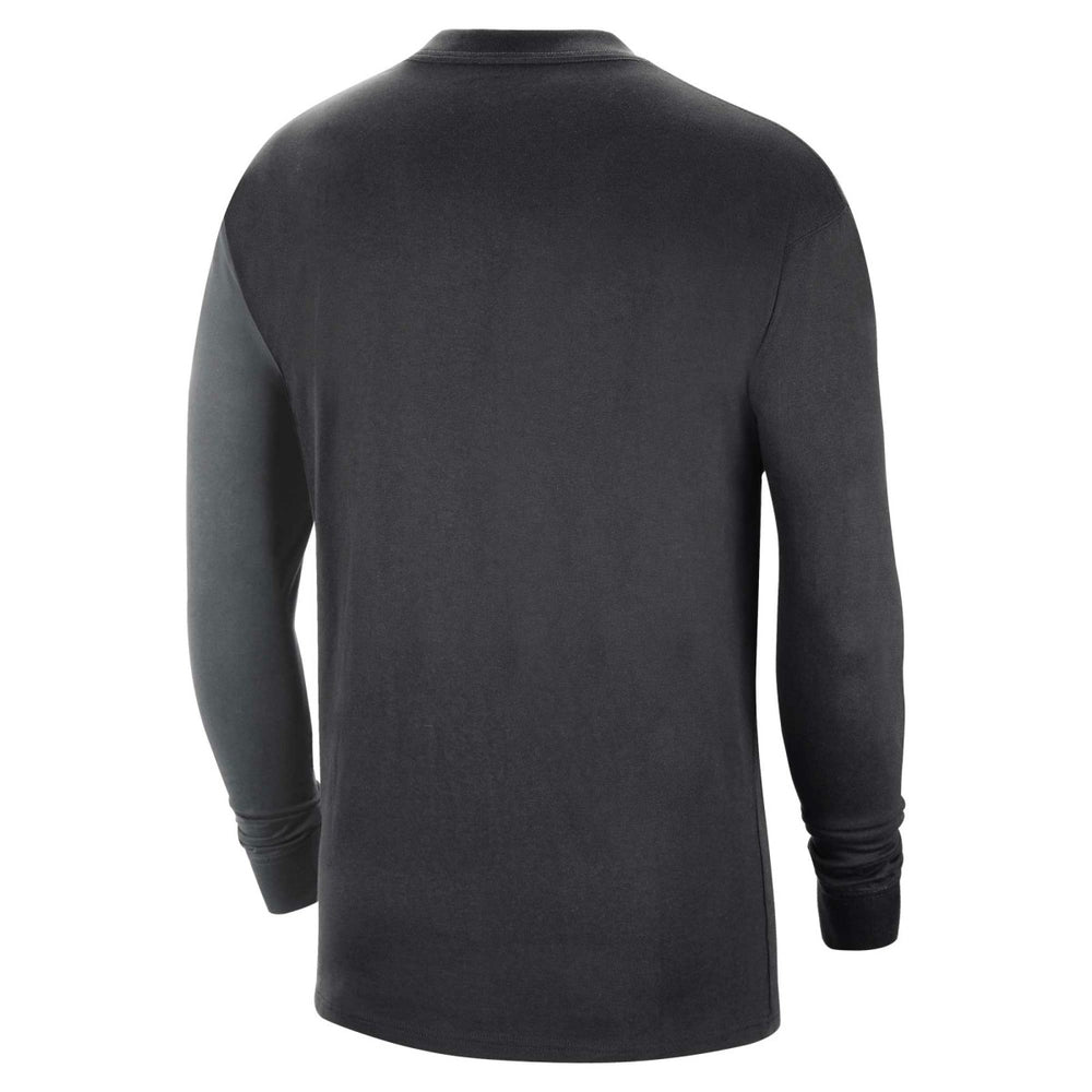 Black Miami Heat Courtside Versus Flight MAX90 Long Sleeve T-Shirt | NBA
