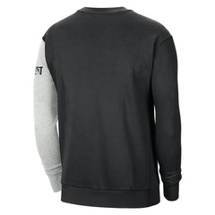 Black/Heather Gray Golden State Warriors Courtside Versus Force & Flight Pullover Sweatshirt sale | NBA