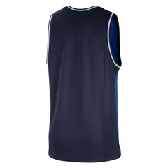 Blue/Navy Dallas Mavericks Courtside Versus Force Split DNA Performance Mesh Tank Top sale | NBA