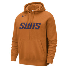 Orange Phoenix Suns Courtside Versus Stitch Split Pullover Hoodie | NBA