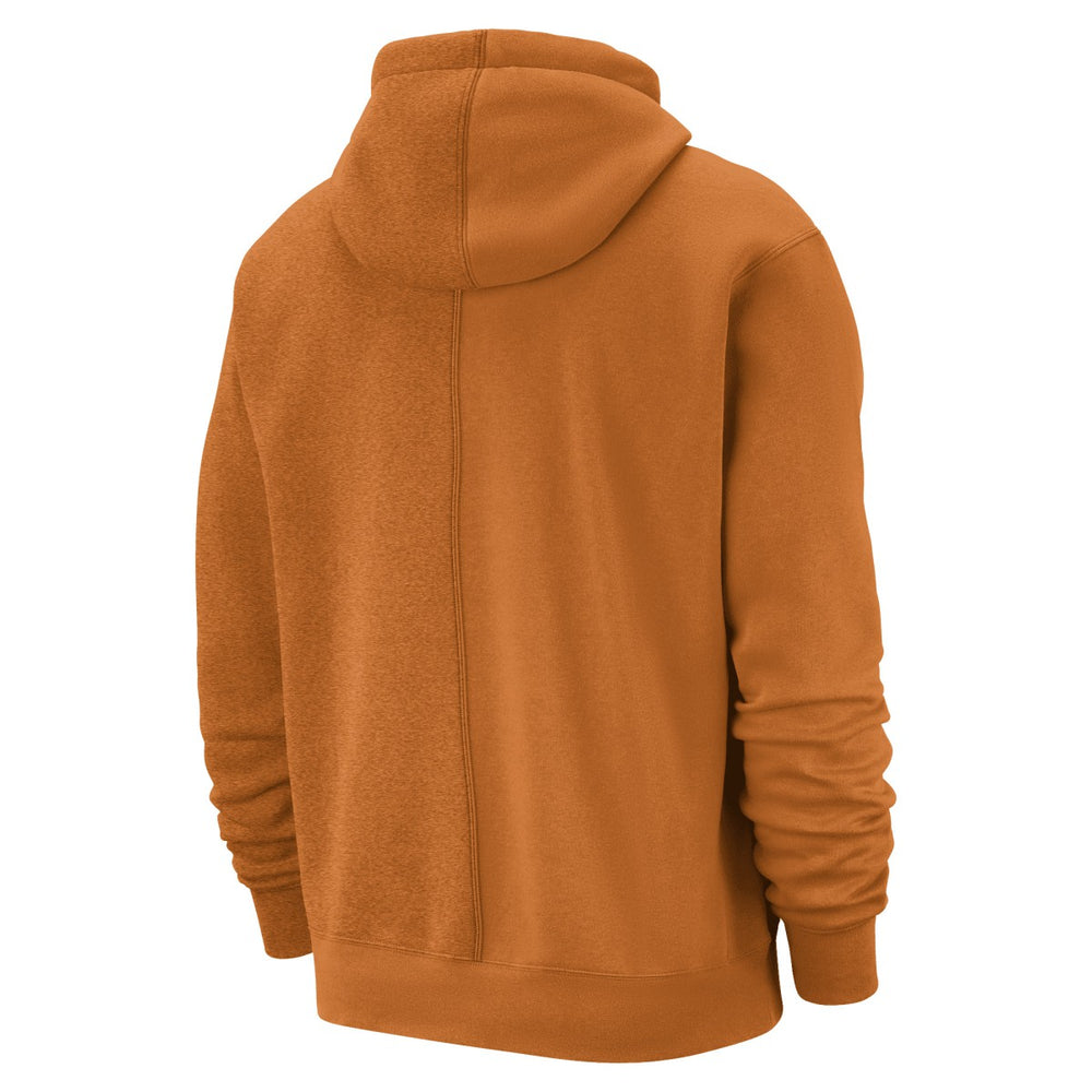 Orange Phoenix Suns Courtside Versus Stitch Split Pullover Hoodie | NBA