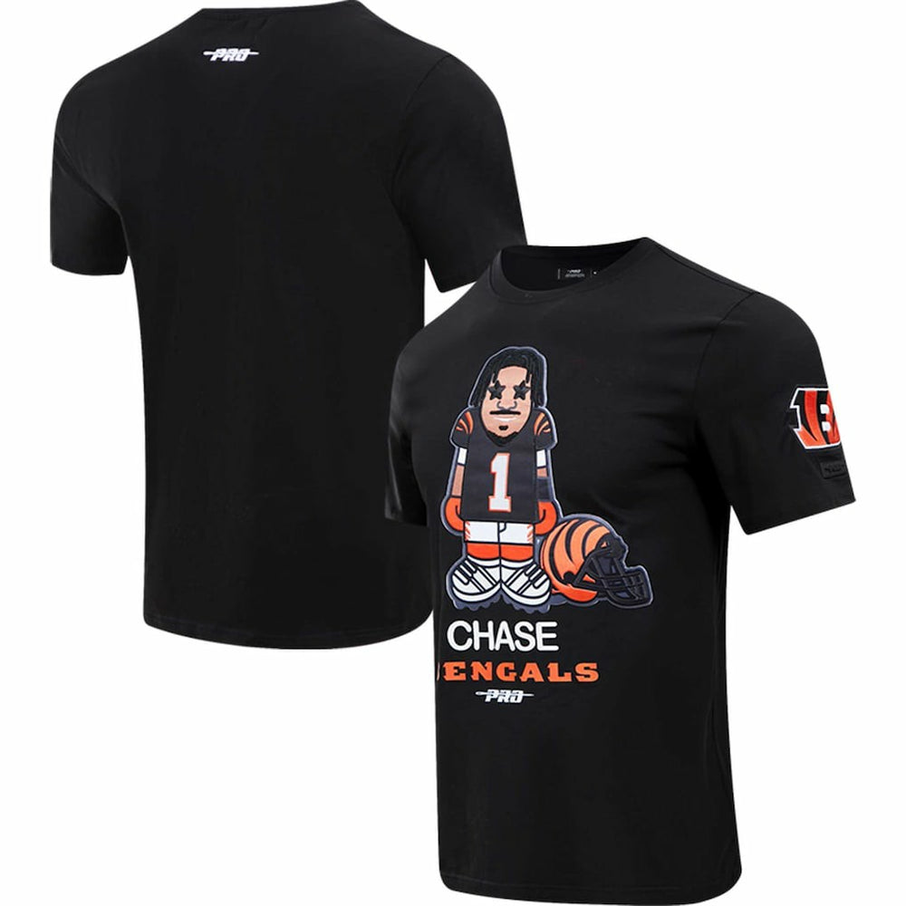 Cincinnati Bengals Ja'Marr Chase  Pro Standard Player Avatar Graphic T-Shirt | NFL Hot