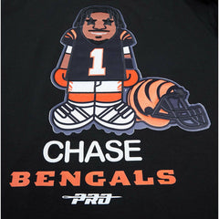 Cincinnati Bengals Ja'Marr Chase  Pro Standard Player Avatar Graphic T-Shirt | NFL Hot