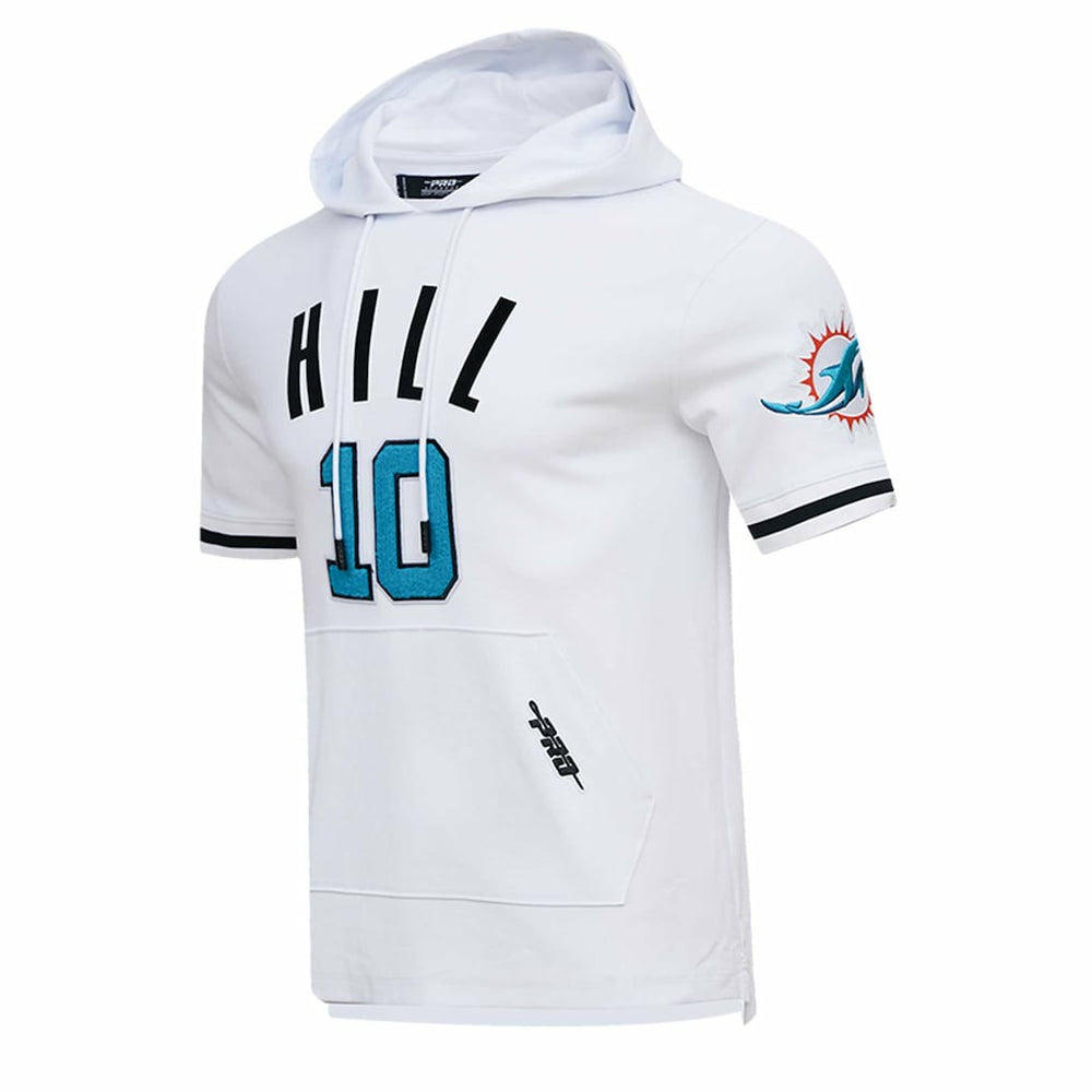 Miami Dolphins Tyreek Hill  Pro Standard Player Name & Number Hoodie T-Shirt | NFL Online