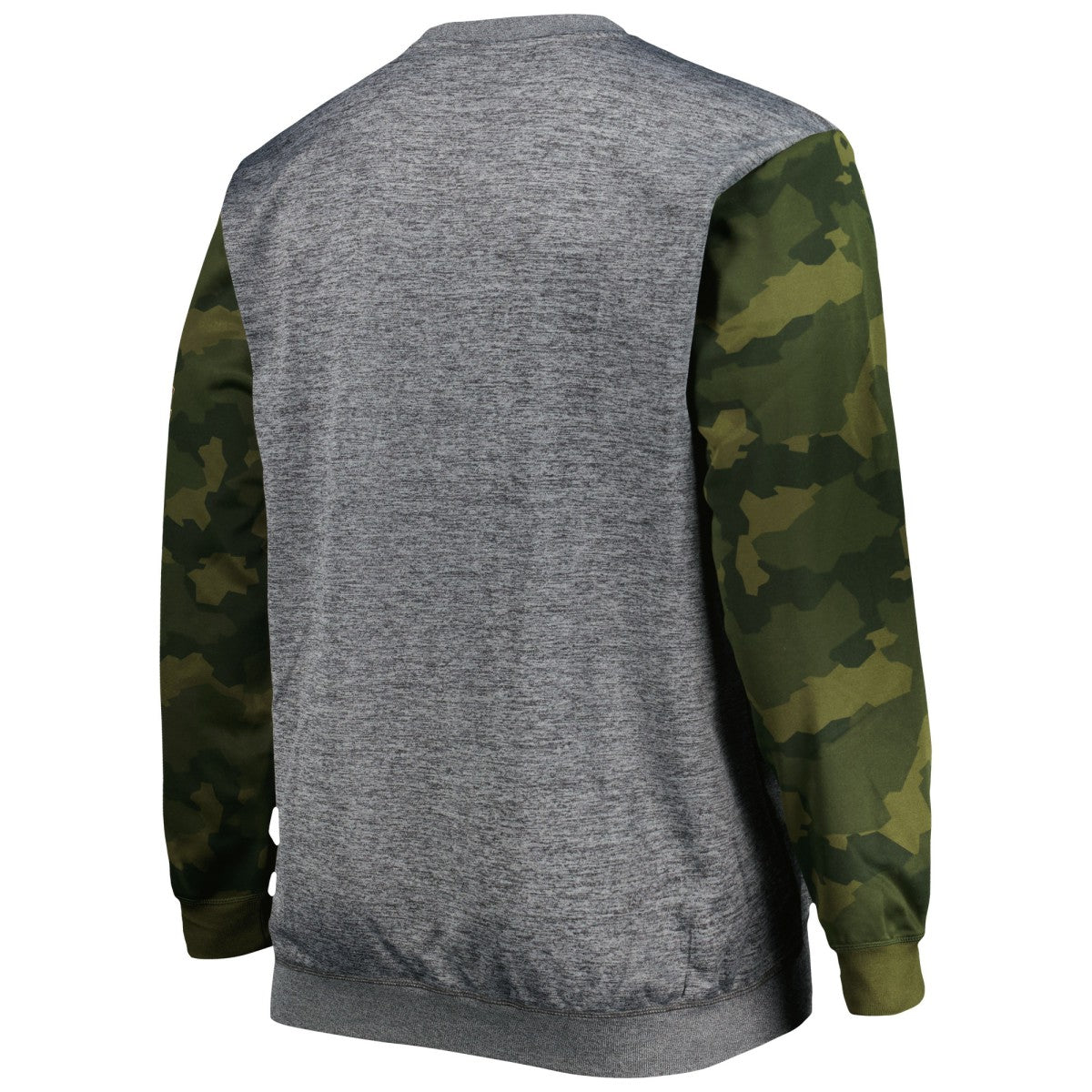Heather Charcoal Los Angeles Lakers Big & Tall Camo Stitched Sweatshirt | NBA