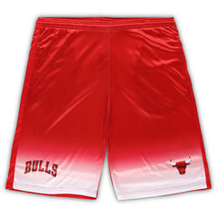 Red Chicago Bulls Big & Tall Fadeaway Shorts | NBA