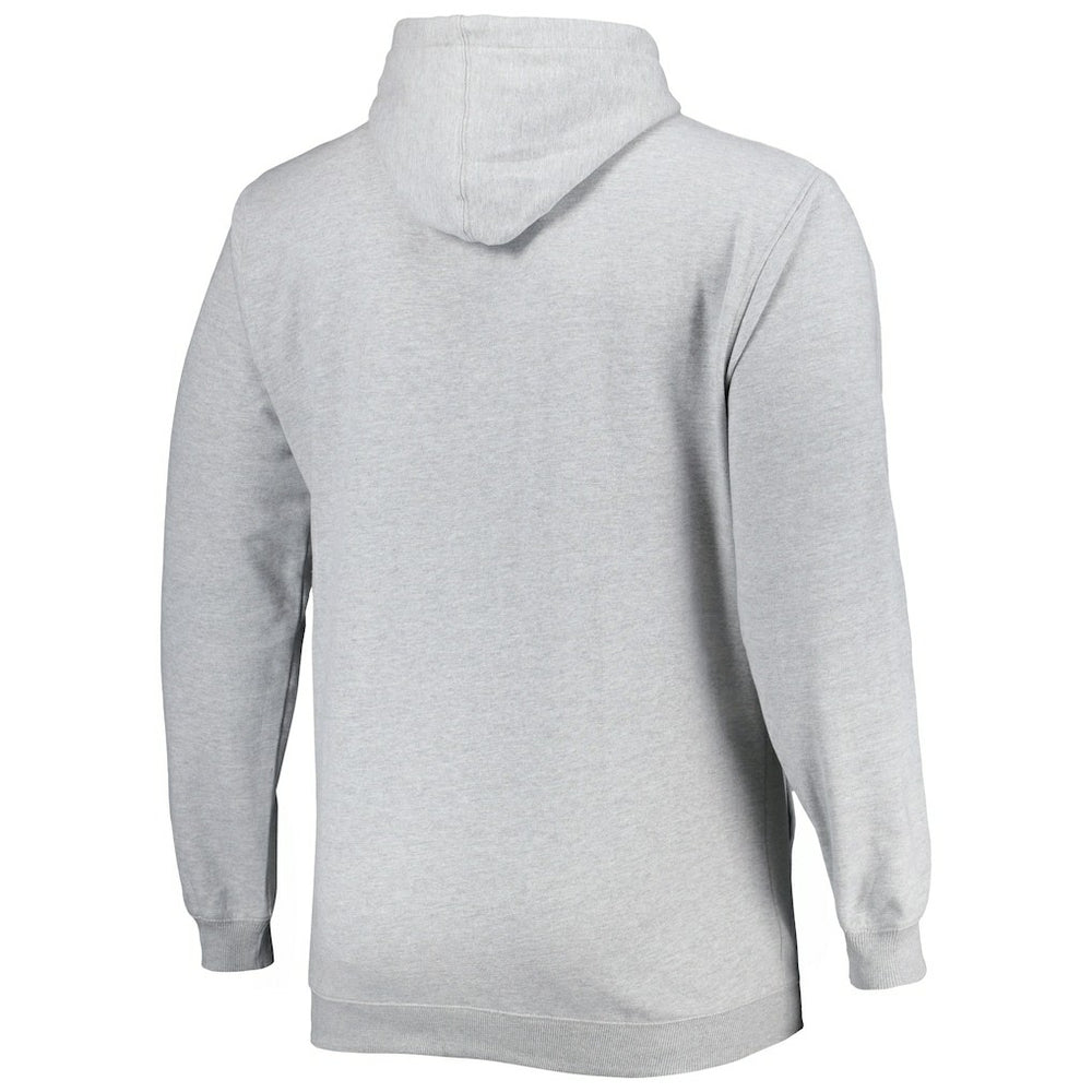 Heather Gray Golden State Warriors Big & Tall Wordmark Pullover Hoodie sale | NBA