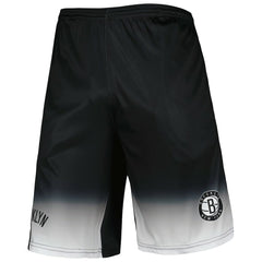 Black Brooklyn Nets Fadeaway Shorts | NBA