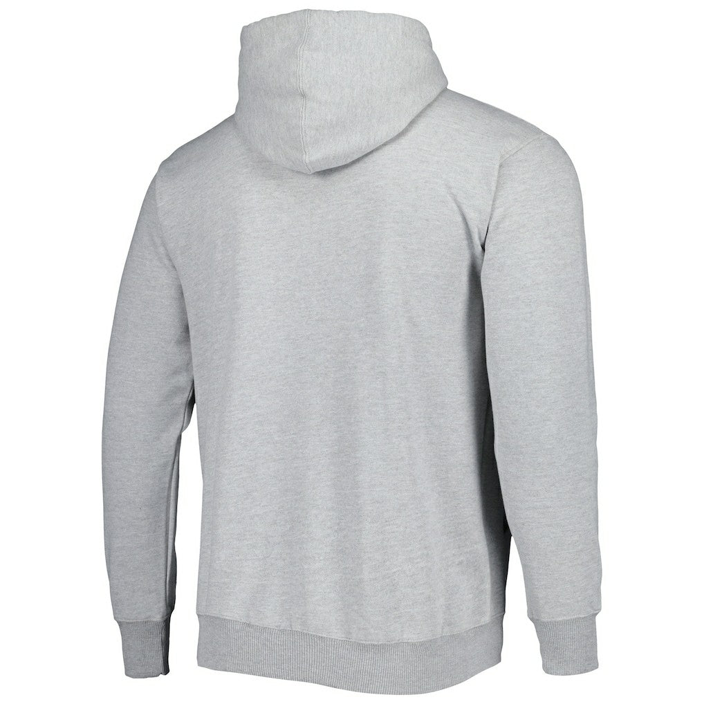 Heather Gray Dallas Mavericks Wordmark French Terry Pullover Hoodie sale | NBA