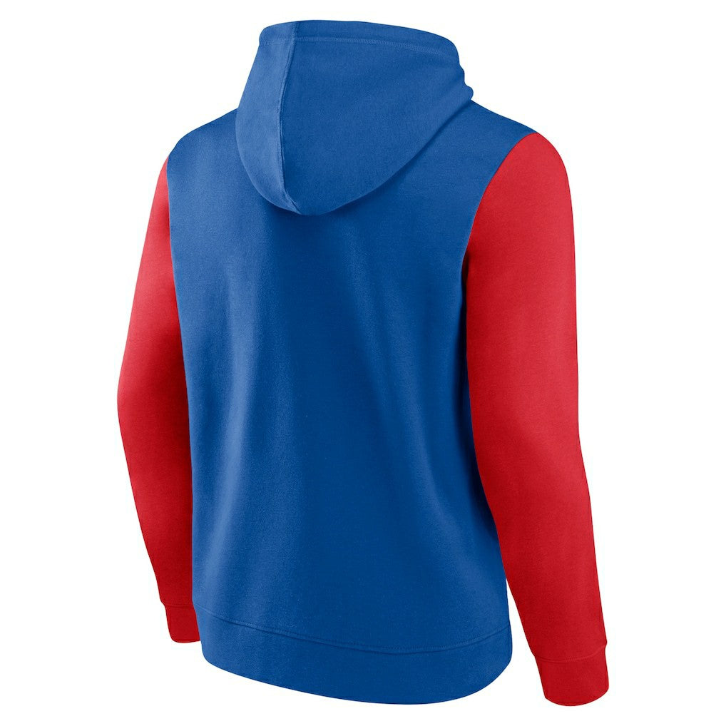 Royal/Red Philadelphia 76ers Big & Tall Bold Attack Pullover Hoodie | NBA