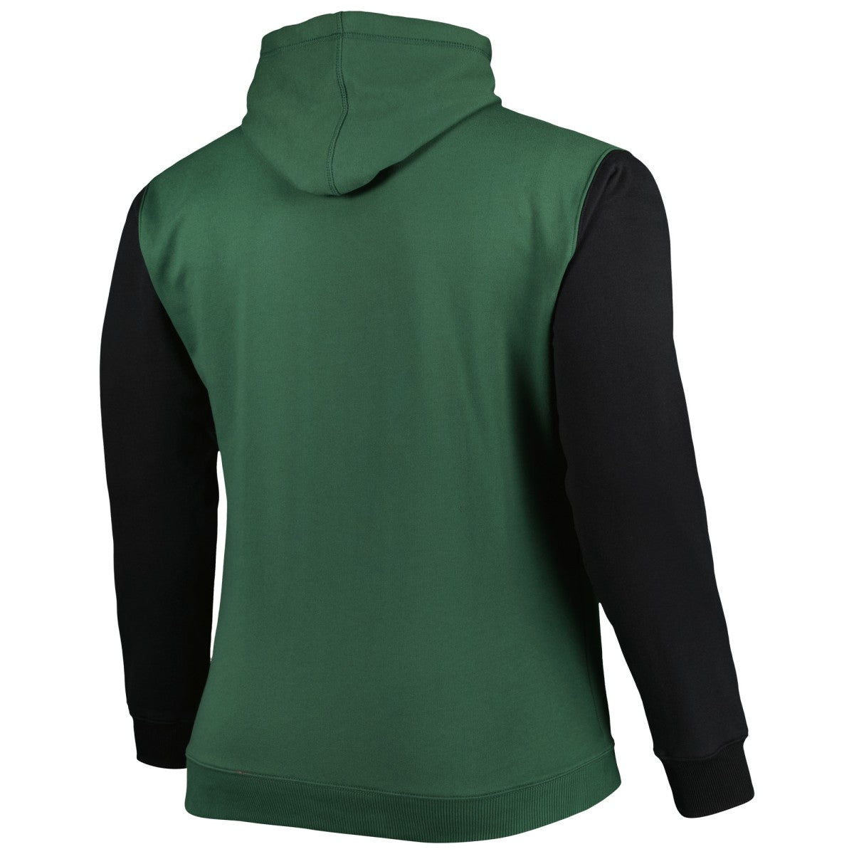 Hunter Green/Black Milwaukee Bucks Big & Tall Bold Attack Pullover Hoodie | NBA