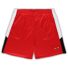 Red Chicago Bulls Big & Tall Champion Rush Practice Shorts | NBA