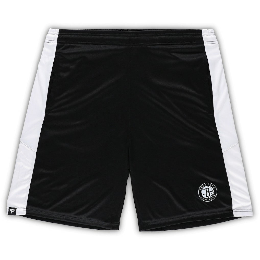 Black Brooklyn Nets Big & Tall Champion Rush Practice Shorts | NBA