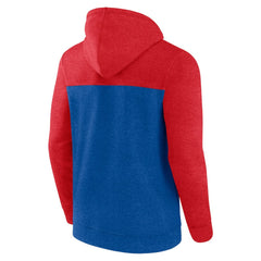 Royal/Red Philadelphia 76ers Big & Tall Down and Distance Full-Zip Hoodie | NBA