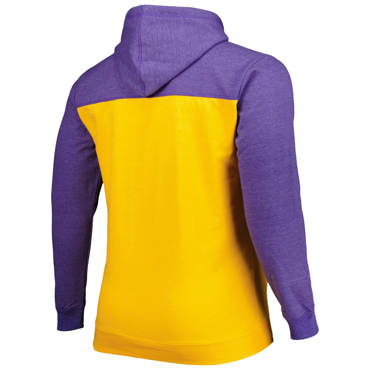 Gold/Purple Los Angeles Lakers Big & Tall Down and Distance Full-Zip Hoodie | NBA