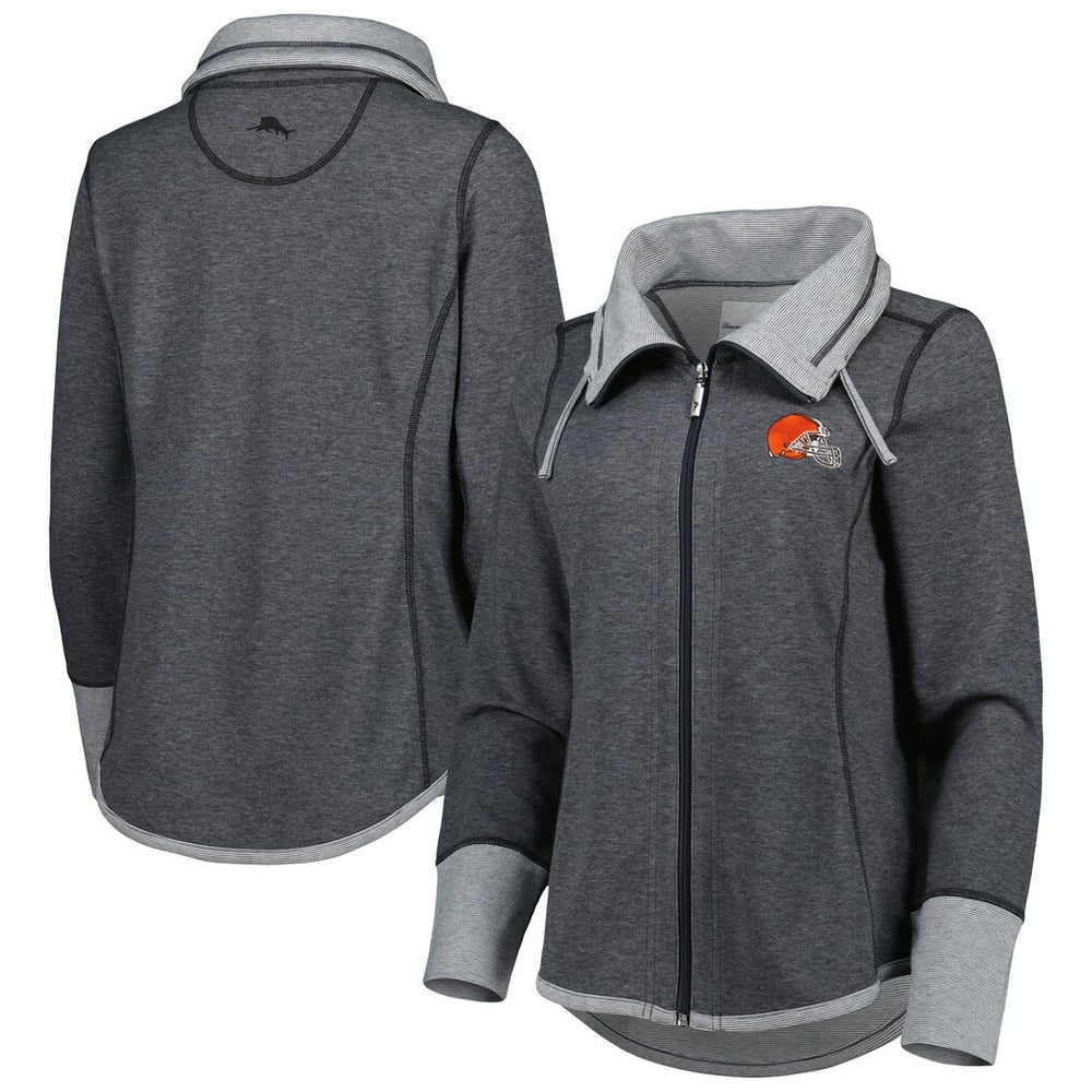 Cleveland Browns Women's Sport Sun Fade Full-Zip Sweatshirt | NFL Near me