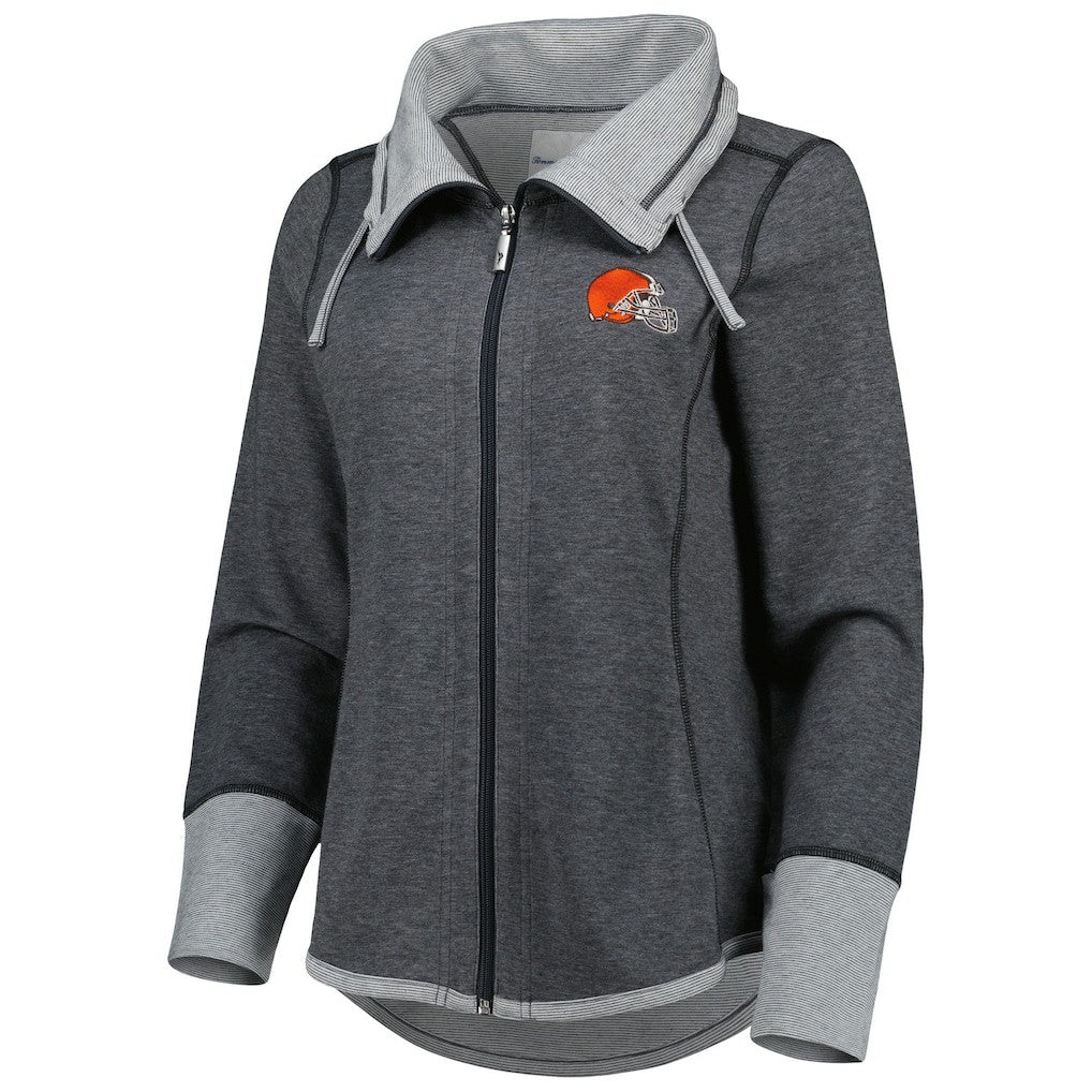 Cleveland Browns Women's Sport Sun Fade Full-Zip Sweatshirt | NFL Near me